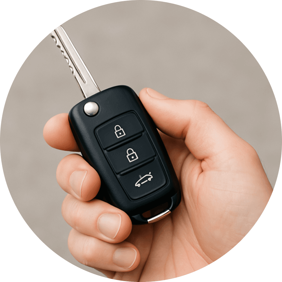 clés de voiture